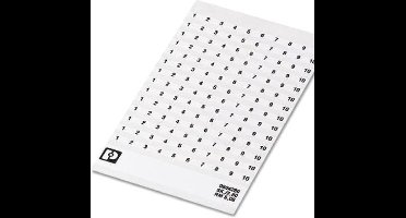 Phoenix Contact 0804280:0011 etiket Wit