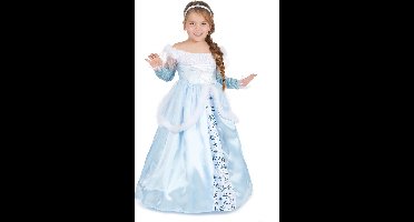 "Blauwe prinsessen kostuum voor meisjes - Kinderkostuums - 122/134"