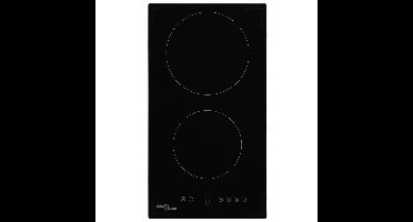 vidaXL Keramische kookplaat met 2 kookzones aanraakbediening 3000 W