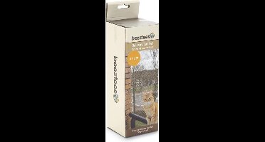 Beeztees - Kattennet - Voor Balkon - Transparant - 4x3 m