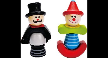 Hape Houten Stapelfiguren Circus 10-delig