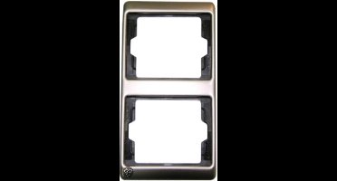 Berker Afdekplaat 2-voudig - Verticaal