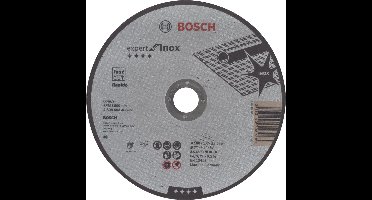 Doorslijpschijf recht Expert for Inox - Rapido AS 46 T INOX BF, 180 mm, 22,23 mm, 1,6 mm 1st