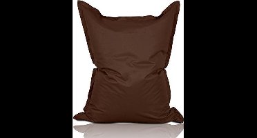 Lumaland - Grote luxe XXL zitzak - 380 liter vulling - 140 x 180 cm - geschikt voor Indoor & Outdoor - verkrijgbaar in verschillende kleuren - Bruin