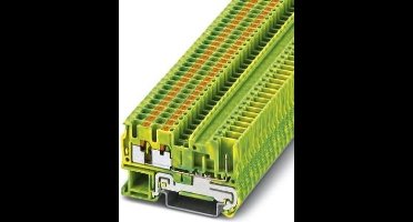 Phoenix PT 2.5-TWIN/1P-PE Groen, Geel aardrijgklem - 3209659