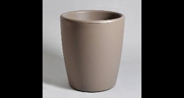 Trendy bloempot taupe - Ø 45 x h 53 cm