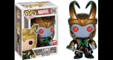 Funko pop! Marvel: Loki Glows in the Dark - Exclusive #36