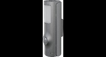 Osram NIGHTLUX Torch wandverlichting Geschikt voor gebruik binnen Geschikt voor buitengebruik Zilver