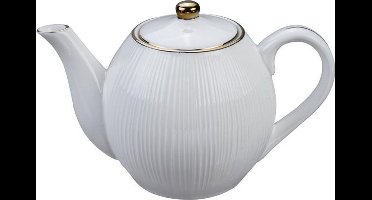 Tokyo Design Studio - Theepot wit/goud - nippon white - 600ml