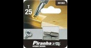 Piranha Torx 20, 25mm X61062
