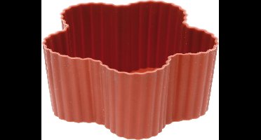 Siliconen Bakvorm - Sambonet - cupcake bloem mini - voor 6 stuks