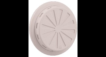 Ivana ventilatierooster kunststof rond, regelbaar, kunststof