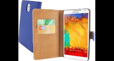 Mobiparts Premium Wallet Case Samsung Galaxy Note 3 Blue