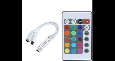 Groenovatie LED Strip - RGB Controller - Mini 24 Knops - Incl. IR afstandsbediening