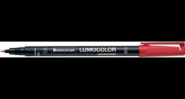 Staedtler 313-2 permanente marker Rood Kogelpunt 10 stuk(s)