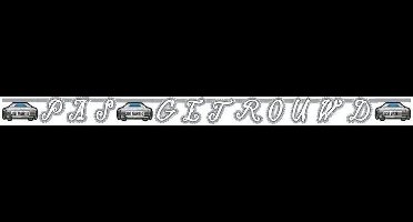 Folat - Letterslinger Pas Getrouwd auto