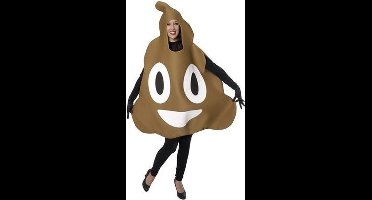 Shit Emoticon volwassen maat