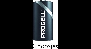 6x  Procell Alkaline D / LR20 - 10 pack -