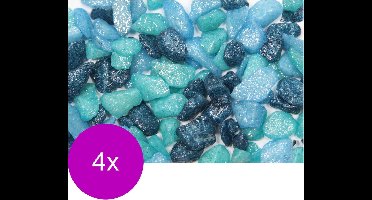 Vdl Aquariumgrind Glamour 5-10 Mm - Aquarium - Siergrind - 4 x Blauw