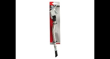 Simson Verstelbare fietsstandaard - aluminium - zilver - brede plaat - 30 mm
