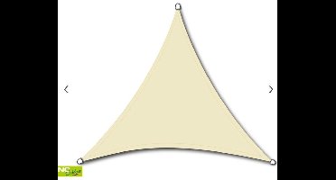 NC Outdoor Schaduwdoek - Driehoek - 3,6 m - Wit