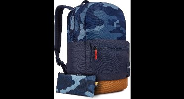 Case Logic Commence - Rugzak met etui 24L - Blauw Camoprint