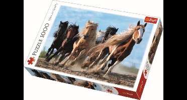 Trefl Paarden in galop puzzel - 1000 stukjes