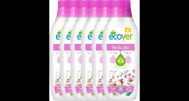 Ecover Appelbloesem & Amandel- Wasverzachter - 6 x 750 ml (150 Wasbeurten) - Voordeelverpakking