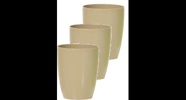 Bloempot Rond Duow 13cm MOKKA Prosperplast / 3 STUKS ! /