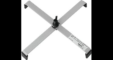EUROLITE  Vloetstatief met M10 - staal -- Zilver