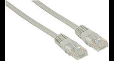 Valueline UTP-0008/3 - Cat 5 UTP-kabel - RJ45 - 3 m - Grijs