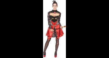 "Chique hartenkoninginnen outfit voor vrouwen  - Verkleedkleding - Large"