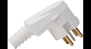 KOPP Perilex haakse stekker, 16A, 400/230V | WIT