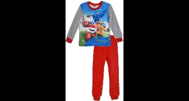 Pyjama Super Wings fleece maat 98