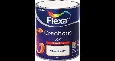 Flexa - Creations - Lak Hoogglans - Morning Snow - 750 ml