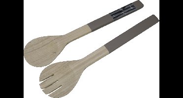 Gusta Saladecouvert 30cm Bamboe/Taupe