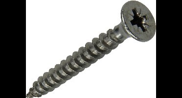 Sam - Spaanplaatschroeven PZ2 - 20x4 mm inox - 17 stuks