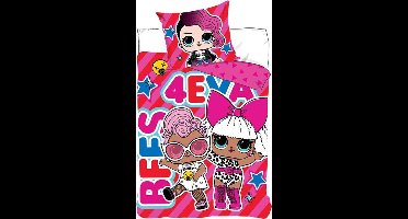 L.O.L. Surprise! BFFS 4EVA Dekbedovertrek - Eenpersoons - 140x200 cm - Multi