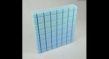 Visco Tex zitkussen - 43 x 43 x 6 cm - Harley