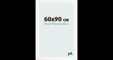 Your Decoration - Fotolijst 60x90 cm - MDF - Wit Hoogglans - Bologna