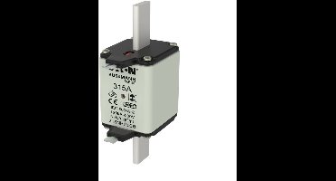 Eaton Zekeringinzetstuk, laagspanning, 315 A, AC 500 V, NH03, gL/gG, IEC, dubbele markering, geïsoleerde handgreepflappen, 315NHG03BI