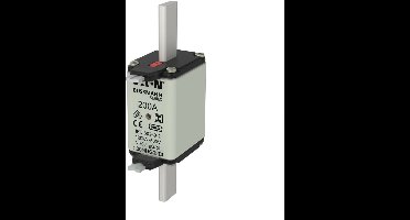 Eaton Zekering, laagspanning, 200 A, AC 500 V, NH02, gL/gG, IEC, dubbele indicator, geïsoleerde greeplussen, 200NHG02BI