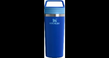 Stanley Café To Go Travel Mug 470 ml (Cobalt) – Lekvrije Thermosbeker met Drinkdeksel – RVS Geïsoleerde Koffiebeker – BPA-vrij
