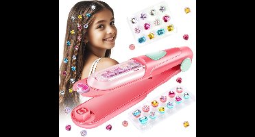 Kinderen Huishoudelijke Accessoires Speelgoed - Doe-het-zelf Glinsterende Sieraden Speelgoed - Haar Edelstenen Zegels Set - Met Herbruikbare Glinsterende Accessoires - Geschikt Voor Meisjes Van 5-12 Jaar
