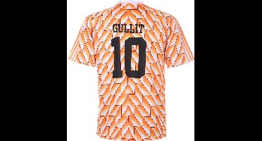 EK 88 Voetbalshirt Gullit 1988 - Oranje shirt - Nederlands Elftal Shirt - Nederlands Elftal - Voetbalshirts Kinderen - Jongens en Meisjes - Sportshirts - Volwassenen - Heren en Dames - Maat 128
