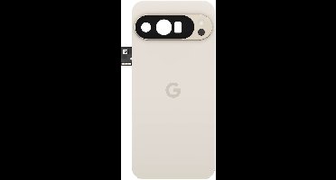 Google, Originele Batterijklep voor Google Pixel 10 Pro XL met Vooraf Geïnstalleerde Lijm, Wit