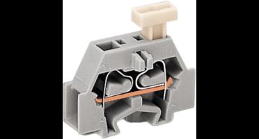 Wago 261-301/331-000 WAG 2-DR KLEM 2 5MM2 GRS M/FL per 50