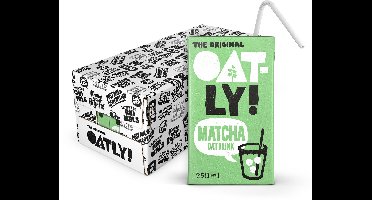 Oatly Haver Matcha - 12 x 0.250L Voordeelverpakking