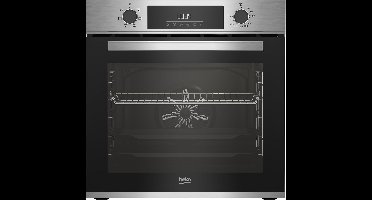 Beko BBIE12300XD-1 Inbouwoven - Grijs + 3 Jaar Gratis Extra Garantie