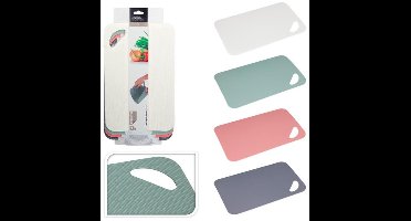 Set van 4 stuks - Flexibele Snijplanken - Buigbare Snijplank - 29cm x 19cm x 1,7mm - 4 assortie kleur - Eenvoudig te reinigen - Ideaal voor Thuisgebruik , Caravan , Camper